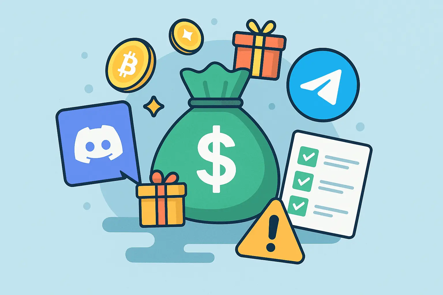 🎯 Как получить дропы за активность в Telegram и Discord: пошаговый гайд для новичков 🎯 Как получить дропы за активность в Telegram и Discord: пошаговый гайд для новичков