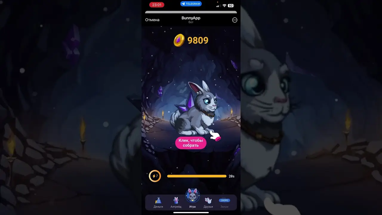 Криптоигра BunnyApp преимущества раннего вывода Криптоигра BunnyApp подробный обзор