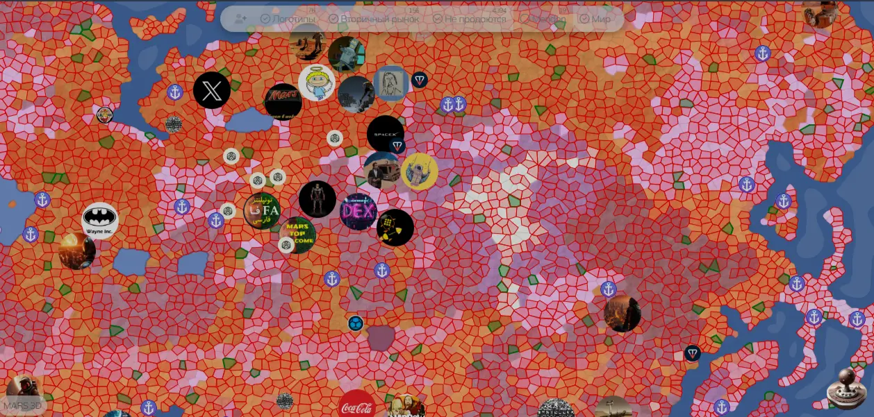 Криптоигра TON Planets Mars вывод токенов