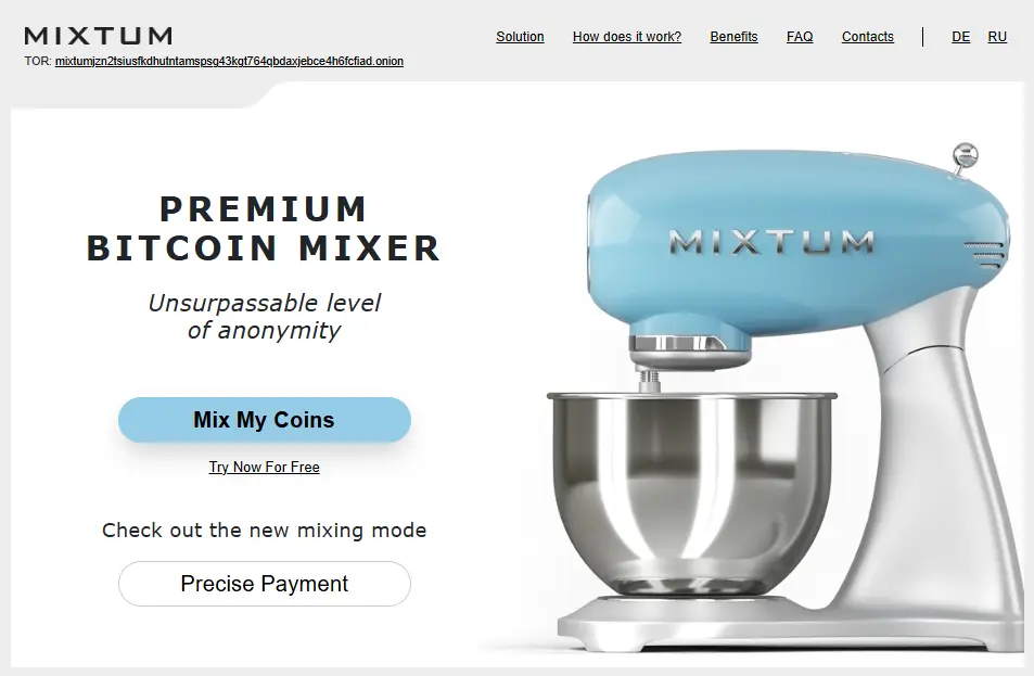 крипто миксер
