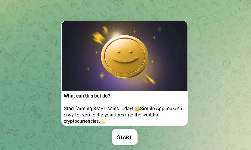 Крипто игра Simple Coin обманывает игроков Крипто игра Simple Coin в телеграм