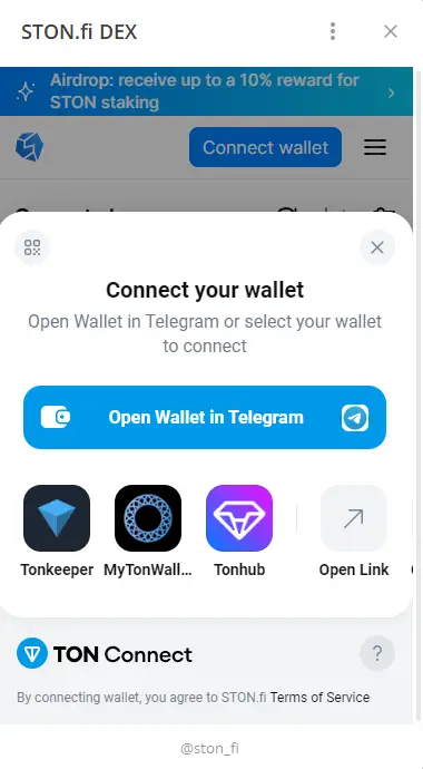 Пул ликвидности TON/USDT как участвовать Пул ликвидности TON/USDT на примере STON.fi
