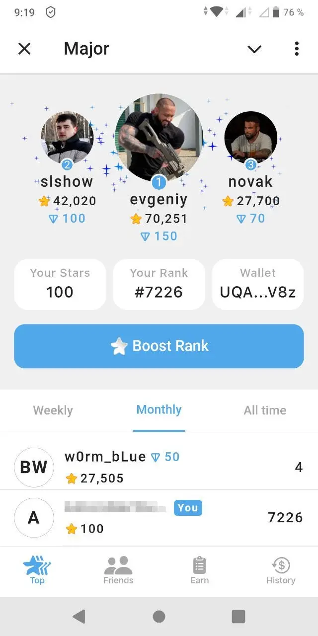 Крипто игра Major как вывести деньги Крипто игра Major обзор методов вывода денег