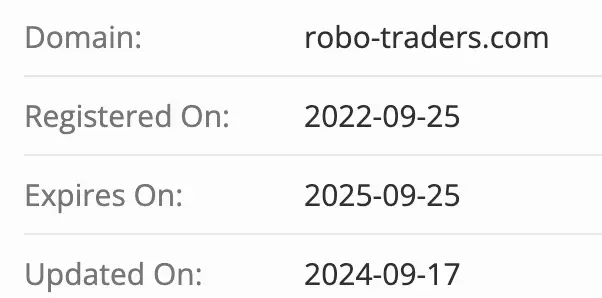 ROBO Traders домен домен ROBO Traders