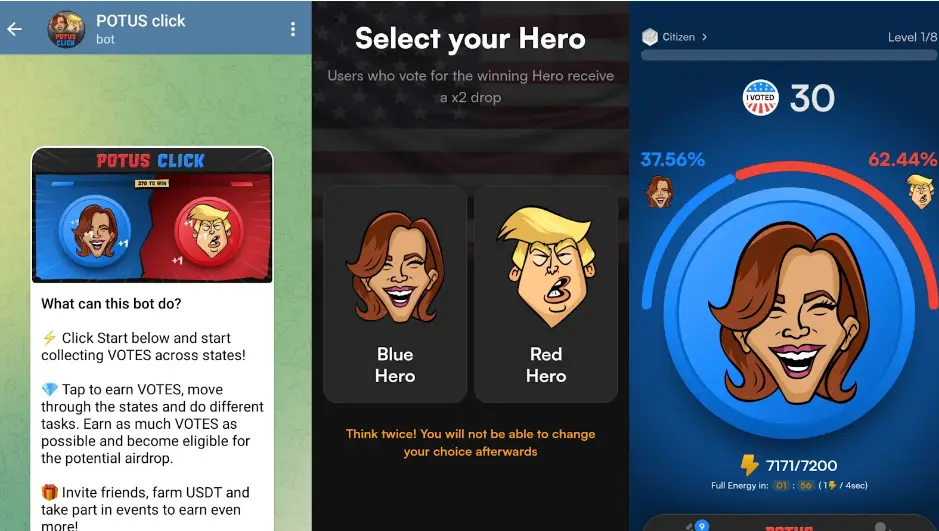 potus click игра potus click игра