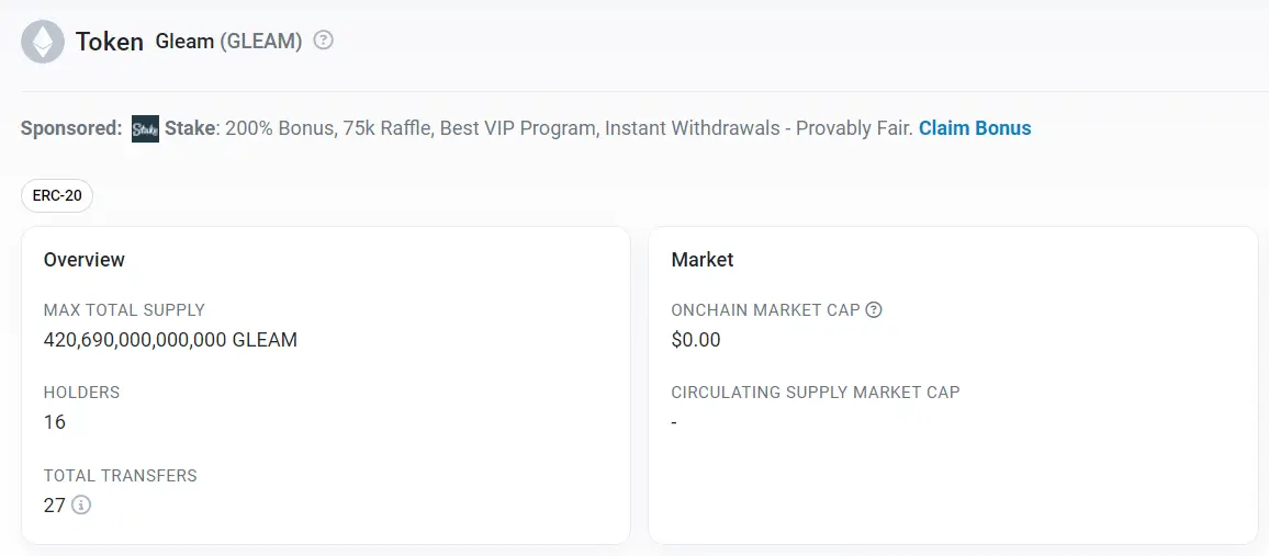 Крипто игра GLEAM токены Крипто игра GLEAM вывод вознаграждения