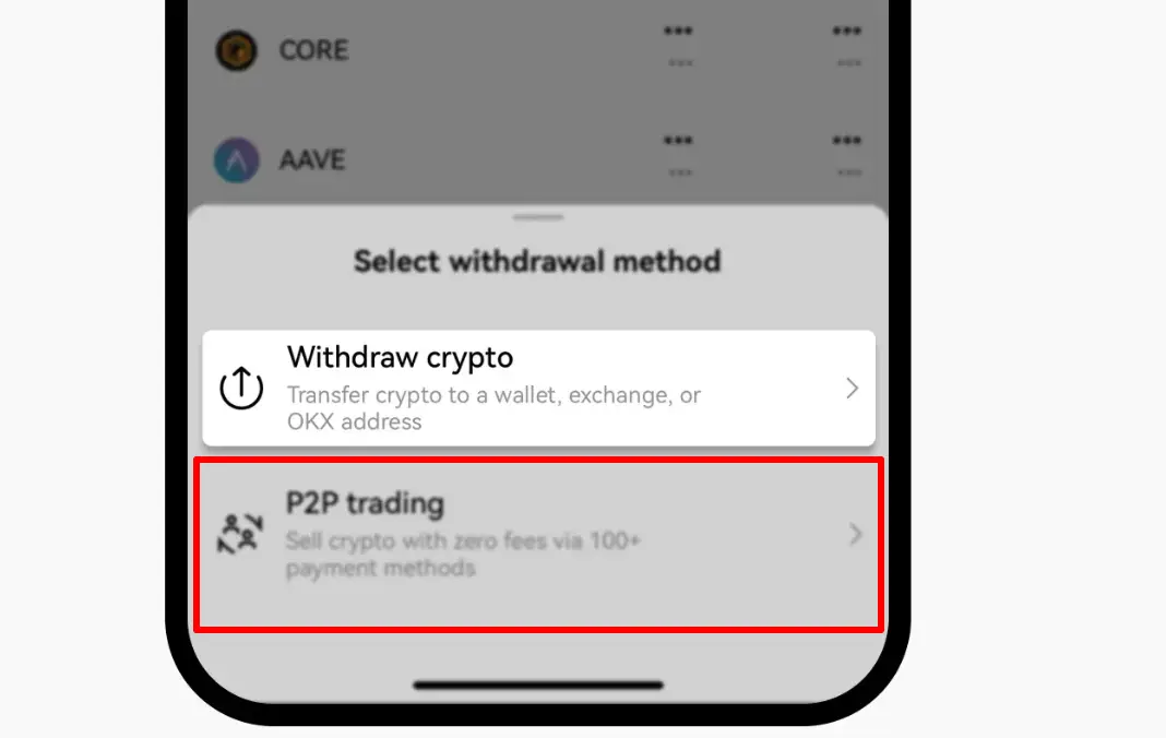 как вывести деньги с okx