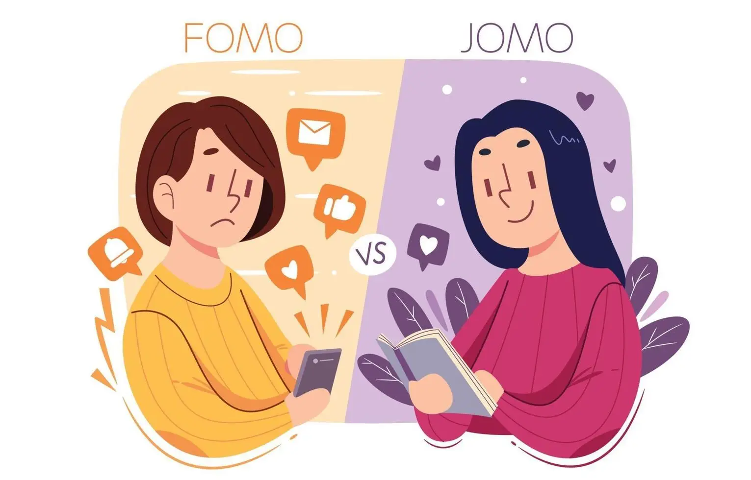 FOMO vs JOMO Что такое JOMO